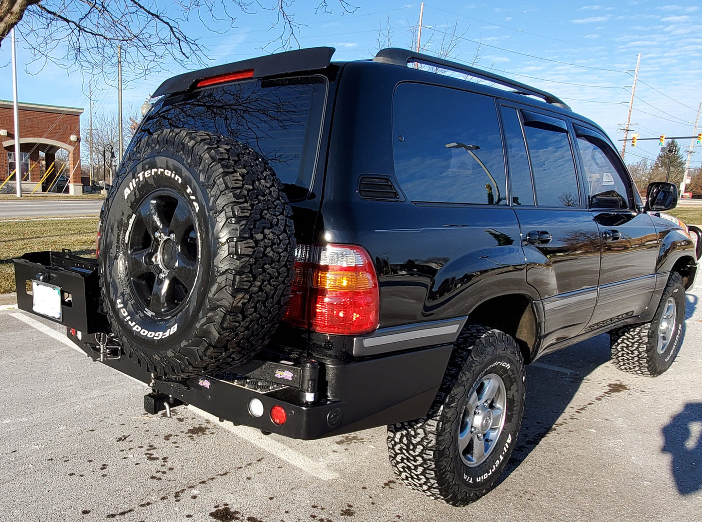 Dobinsons Rear Bumper With Swing Outs for Toyota Landcruiser 100 Series & Lexus LX470(BW80-4109)