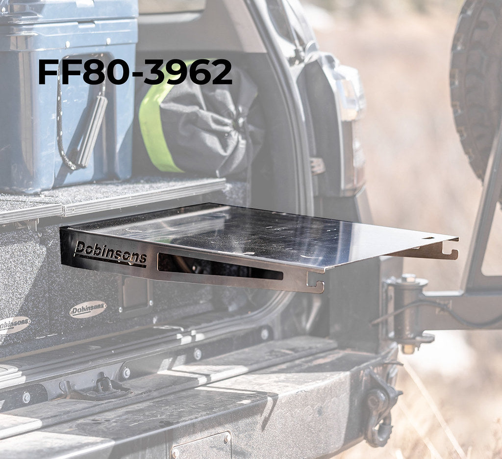 Dobinsons Rear Dual Roller Drawer System for Toyota Land Cruiser 100 Series with rear AC with Fridge Slide (RD80-1000) - RDKITLC100AC - RDKITLC100AC