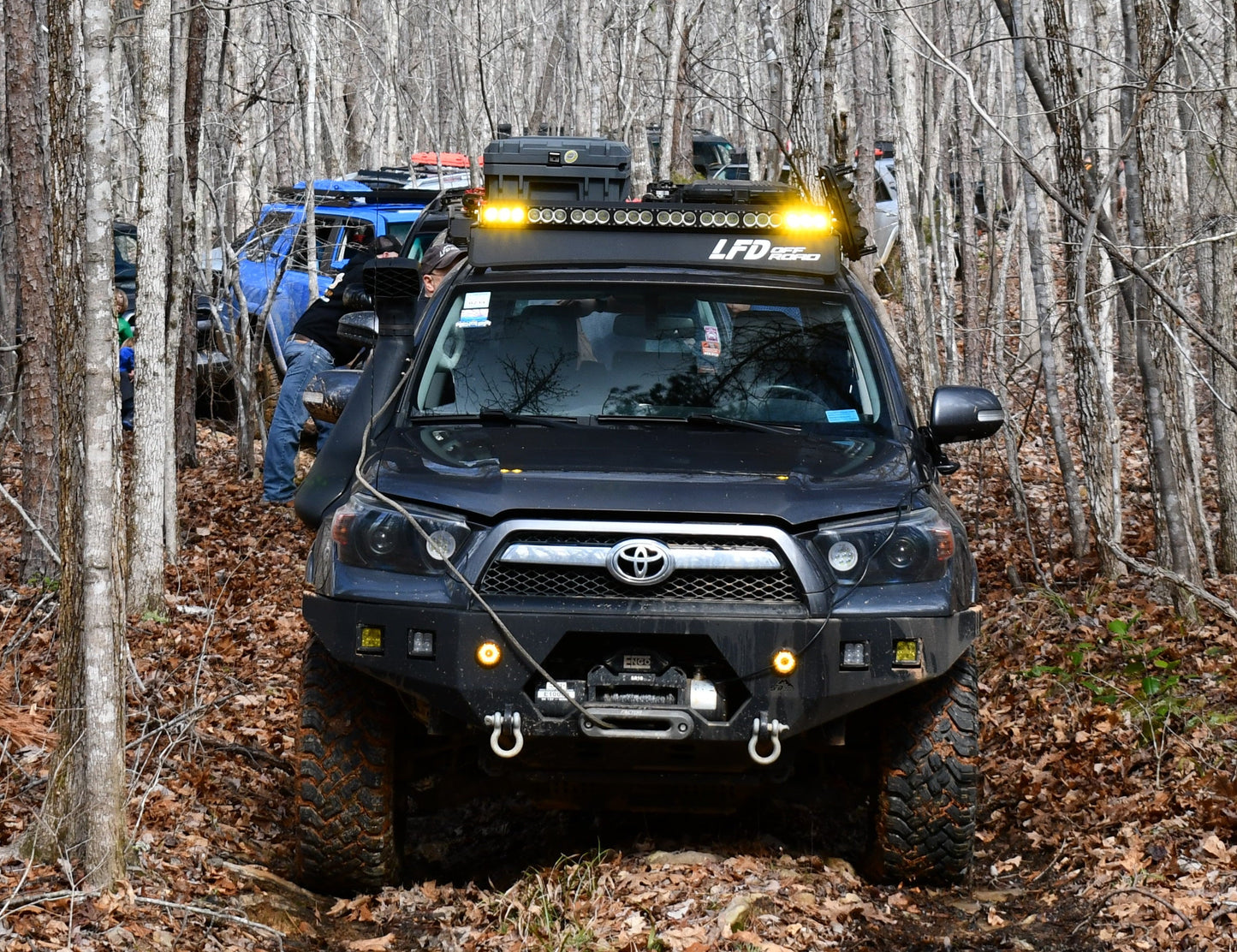 Full Rack Curved Front Crossbar - 5th Gen 4Runner