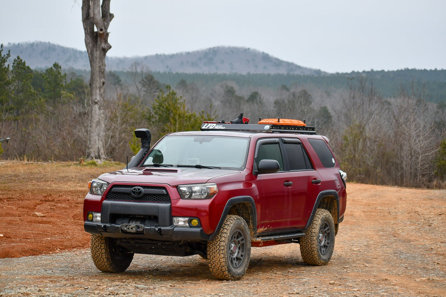 Adjustable Hidden Winch Mount with Recovery Points - 5th Gen 4Runner