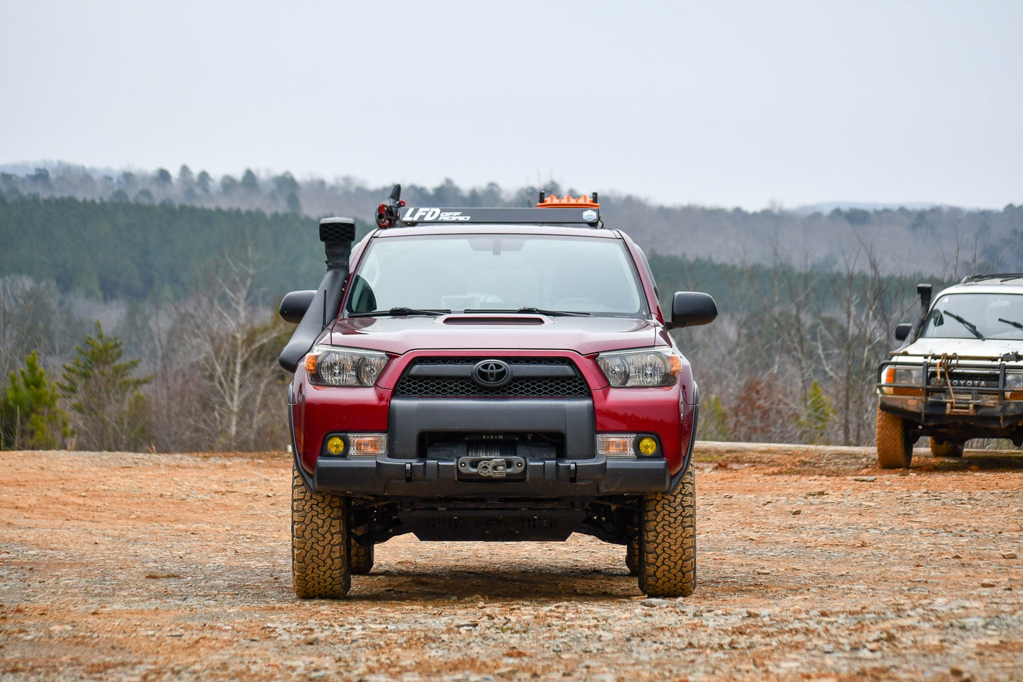 Adjustable Hidden Winch Mount with Recovery Points - 5th Gen 4Runner
