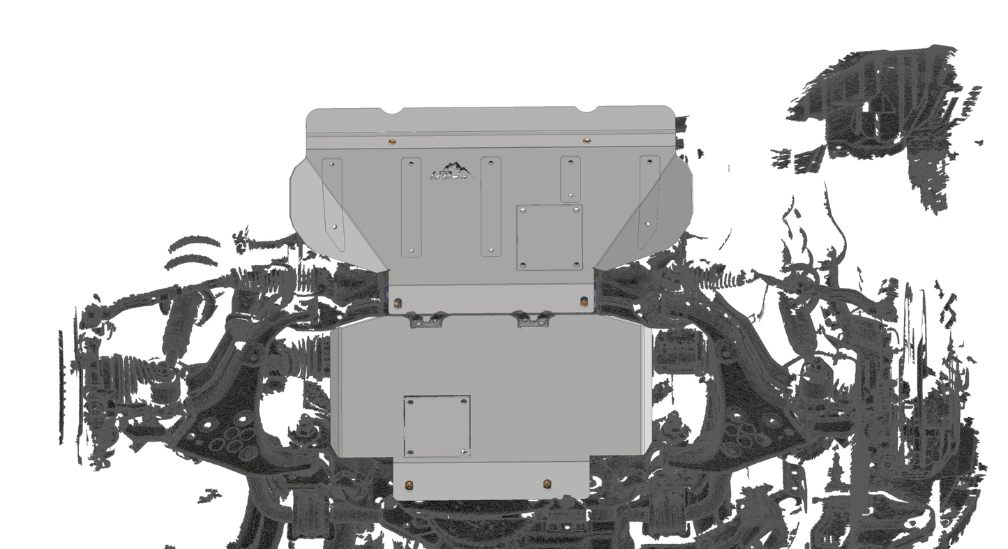 Front and Engine Skid Plate - 250 Series Land Cruiser (2024+)