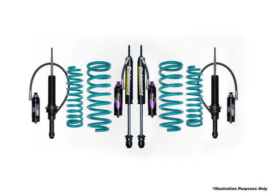 Dobinsons 1-3" MRR 3-Way Adjustable Lift Kit for Toyota Land Cruiser 250 Series 2.4L Gas 2024 On - DSSKITMRALC250