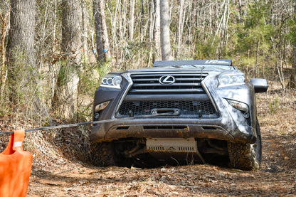 Adjustable Hidden Winch Mount with Recovery Points - GX460