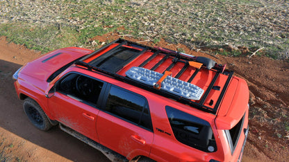 Ruggedized Aluminum Low Profile Rack - 5th Gen 4Runner
