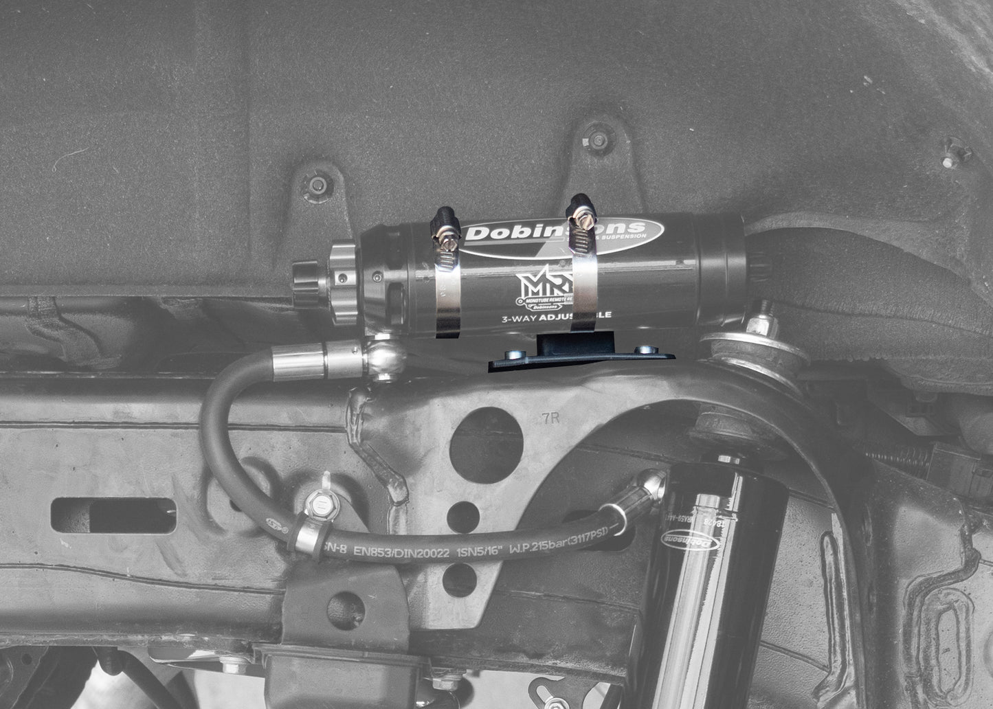 DOBINSONS RESERVOIR MOUNT KIT FOR REAR LAND CRUISER 250 & 300 SERIES  - RM59-050